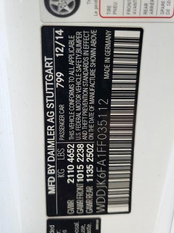 2015 MERCEDES-BENZ SL 400 WDDJK6FA1FF035112