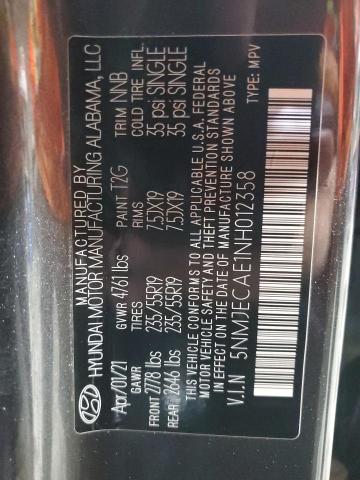 2022 HYUNDAI TUCSON LIM #3260637069