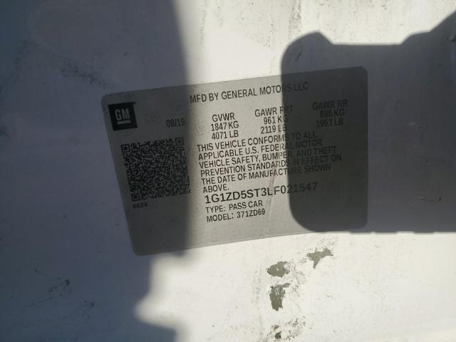 2020 CHEVROLET MALIBU LT #3282515895