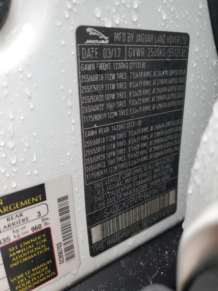 JAGUAR F-PACE PRESTIGE