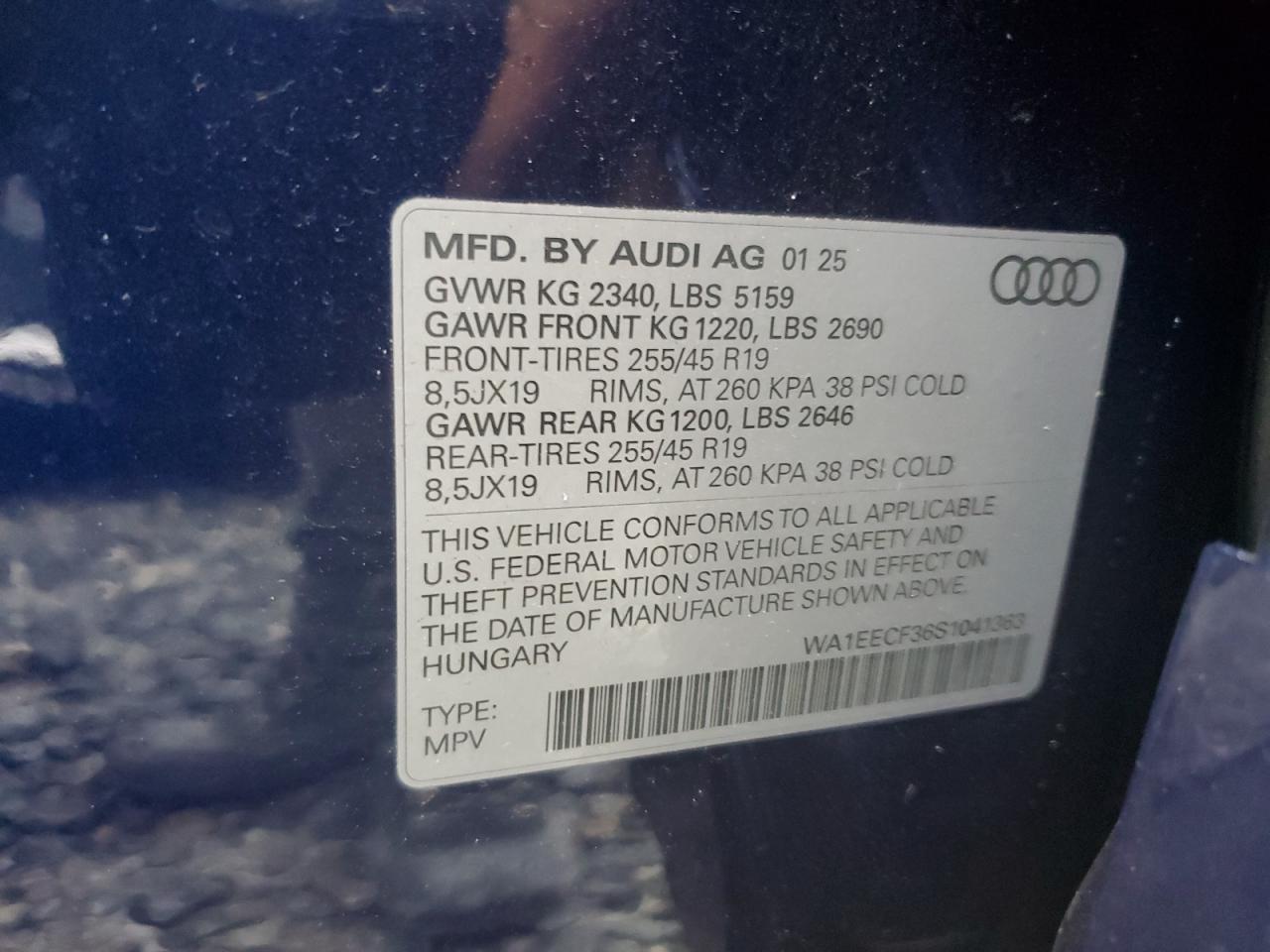 AUDI Q3 PREMIUM PLUS S LINE 45