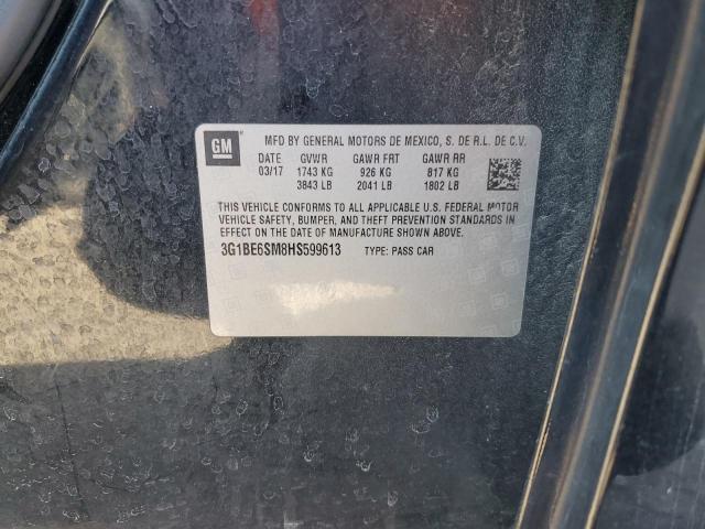 2017 CHEVROLET CRUZE LT - 3G1BE6SM8HS599613