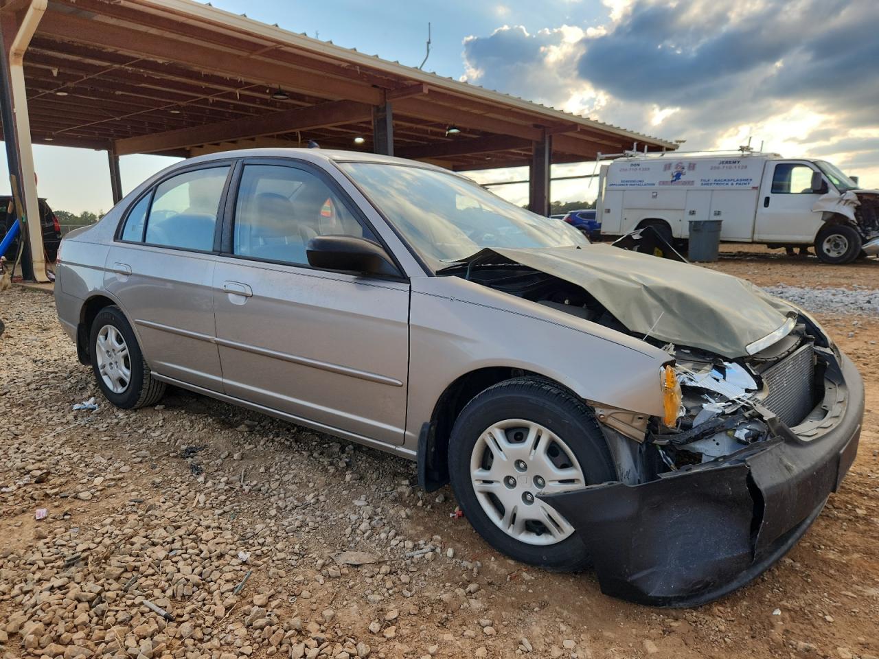 Lot #3290071261 2002 HONDA CIVIC