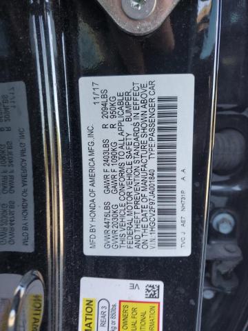 2018 HONDA ACCORD TOURING 1HGCV2F97JA001840