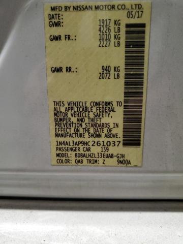 2017 NISSAN ALTIMA 2.5 #3304769927