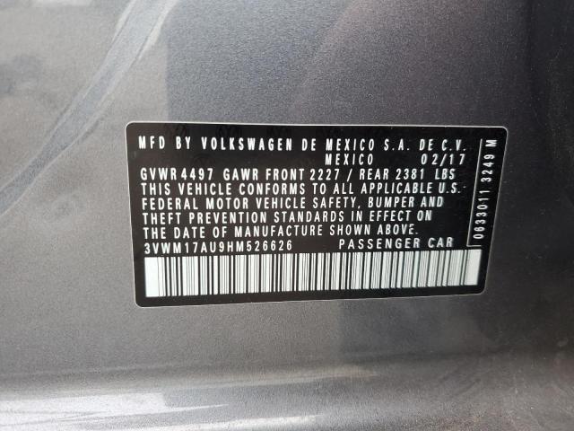 2017 VOLKSWAGEN GOLF ALLTR #3281697889