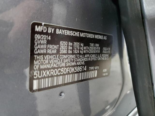 2015 BMW X5 XDRIVE35I #3302870930