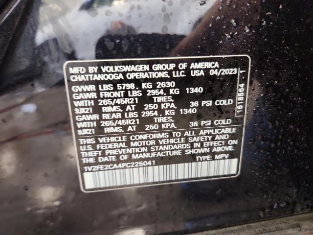 2023 VOLKSWAGEN ATLAS CROS - 1V2FE2CA4PC225041