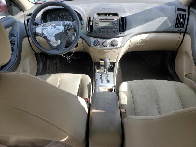 2010 HYUNDAI ELANTRA BLUE - KMHDU4AD1AU197023