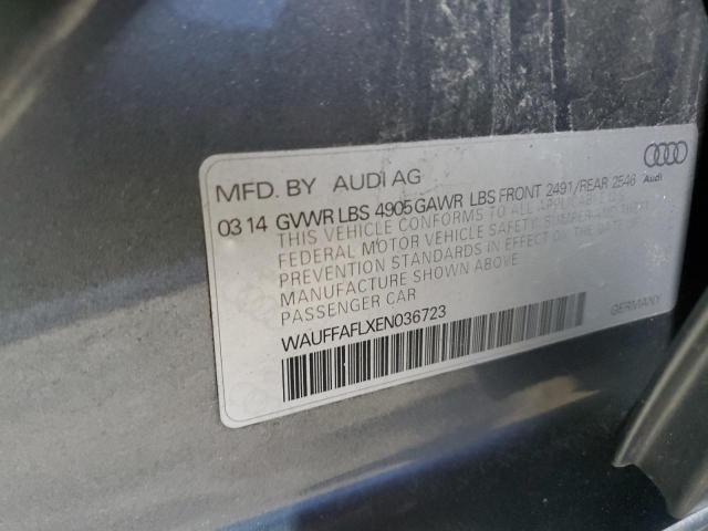 2014 AUDI A4 PREMIUM #3263884682