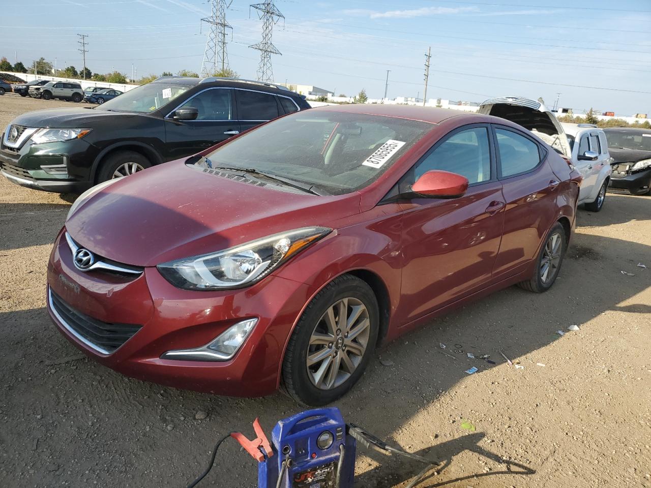 Lot #3291338151 2014 HYUNDAI ELANTRA SE