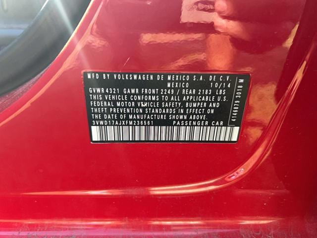 2015 VOLKSWAGEN JETTA SE 3VWD17AJXFM236561