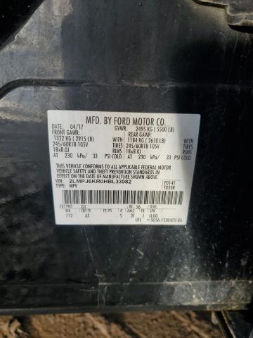 2017 LINCOLN MKX SELECT - 2LMPJ6KR0HBL33982