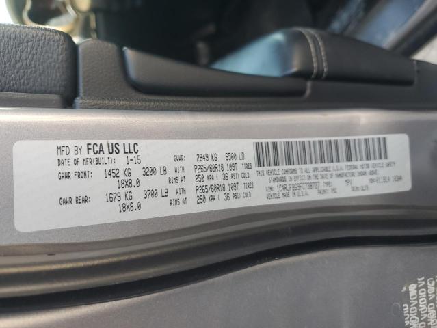 2015 JEEP GRAND CHER - 1C4RJFBG9FC738727