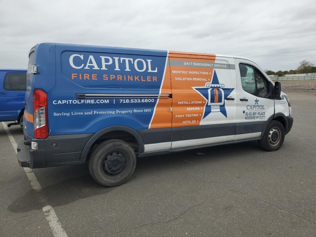 Lot #3301606625 2015 FORD TRANSIT T-