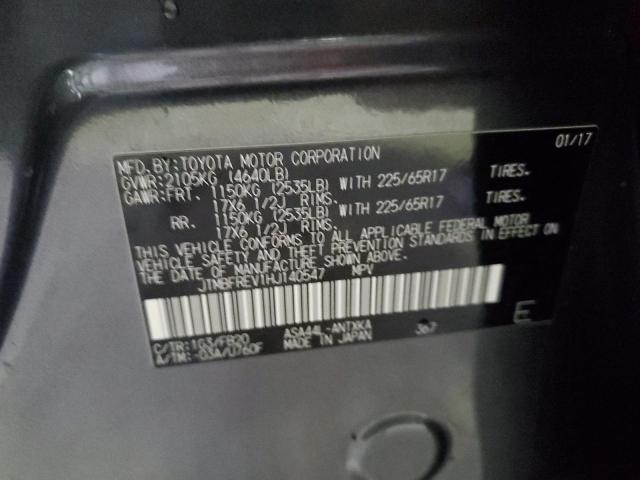 2017 TOYOTA RAV4 LE - JTMBFREV1HJ140547