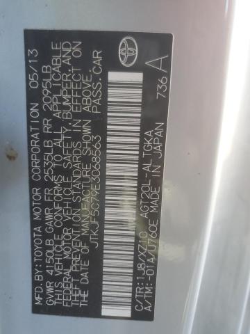 2014 TOYOTA SCION TC - JTKJF5C79E3068563