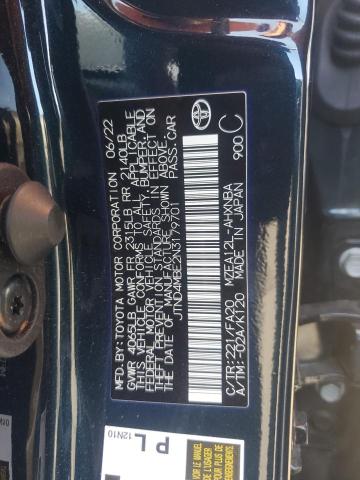 2022 TOYOTA COROLLA SE - JTND4MBE2N3179701