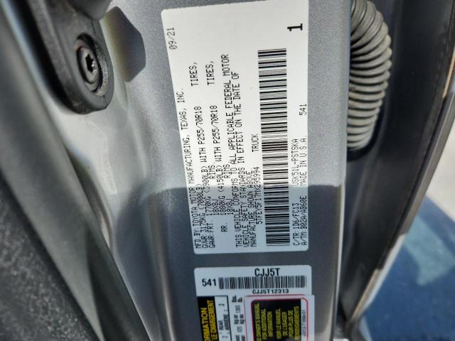 2021 TOYOTA TUNDRA CRE #3303769427