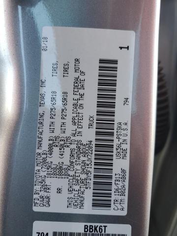 2018 TOYOTA TUNDRA CRE - 5TFDY5F15JX722094