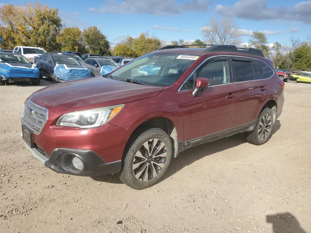 Lot #3301772335 2017 SUBARU OUTBACK 2.