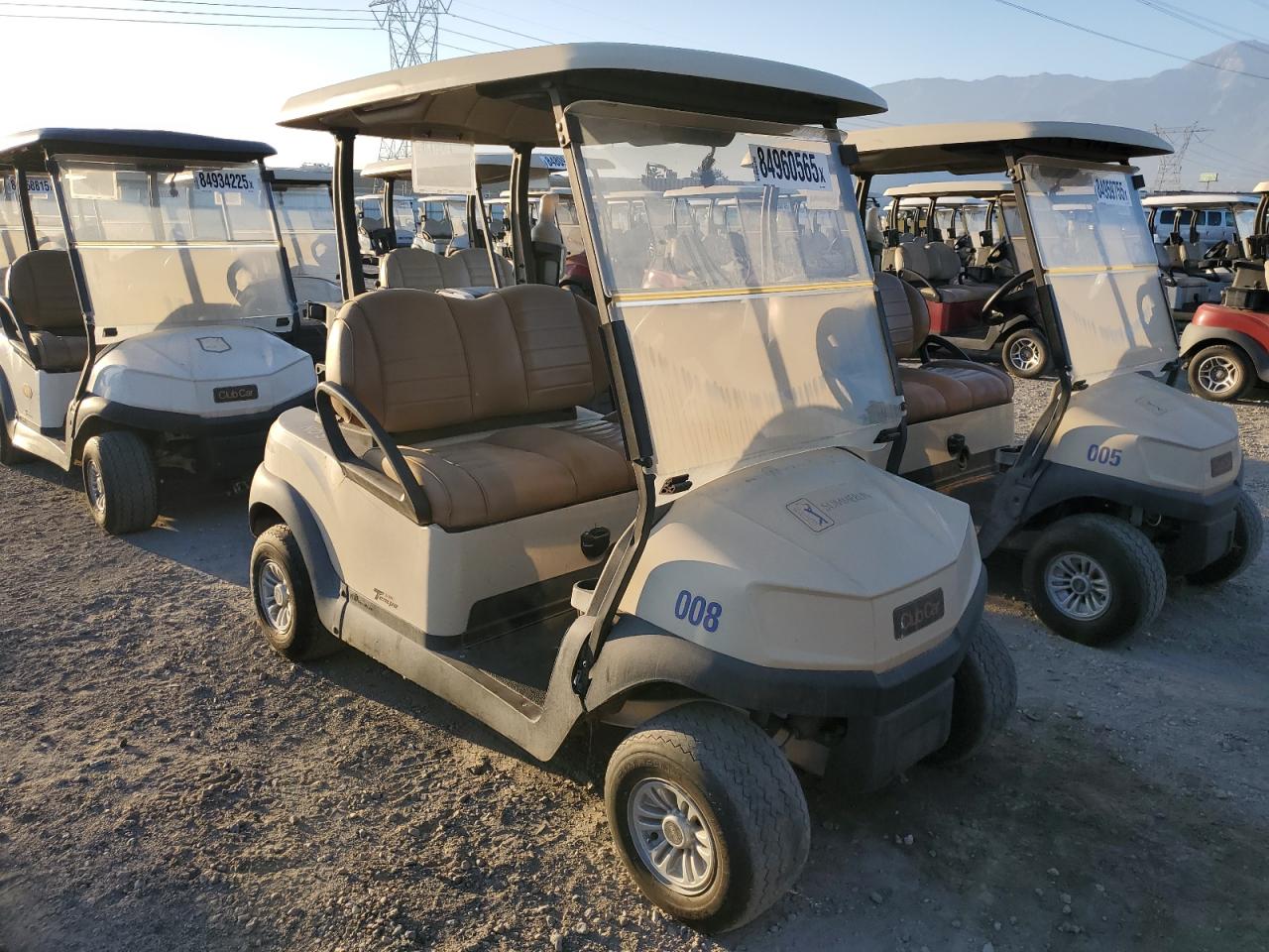 Lot #3262146616 2020 CLUB CAR TEMPO LITHIUM