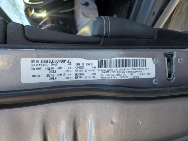 2015 JEEP GRAND CHER 1C4RJFCG9FC700252