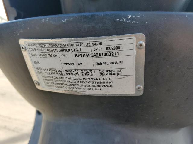 2008 GENUINE SCOOTER CO. BUDDY 50 - RFVPAP5A281003211