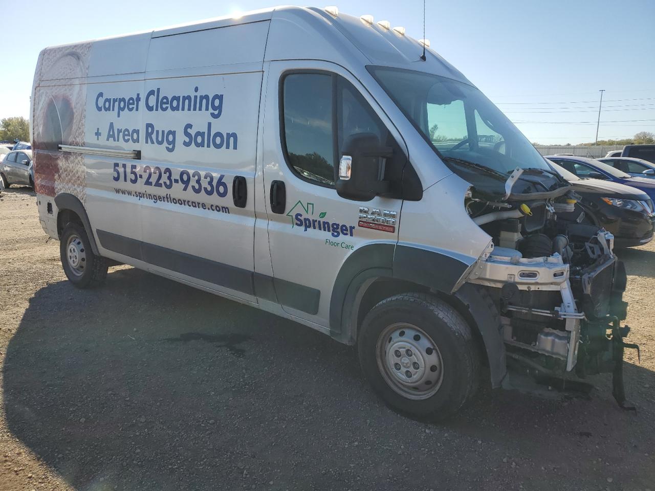 Lot #3301772328 2021 RAM PROMASTER