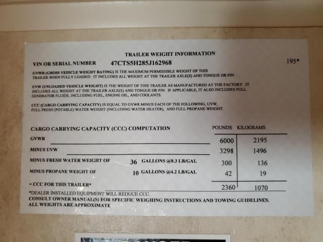 2005 KODIAK SKAMPER #3256329350