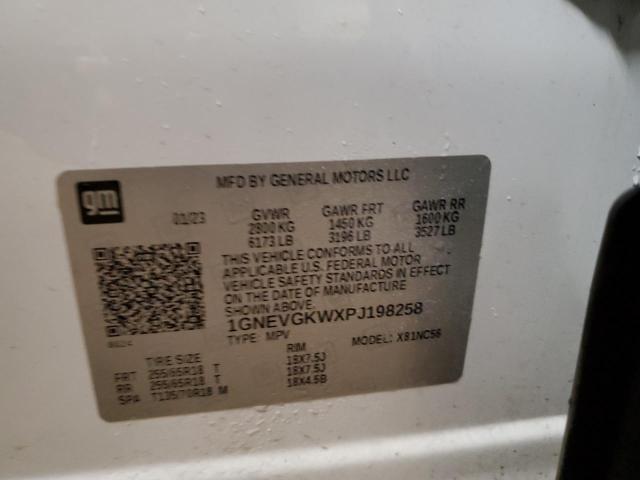 2023 CHEVROLET TRAVERSE L #3292521696