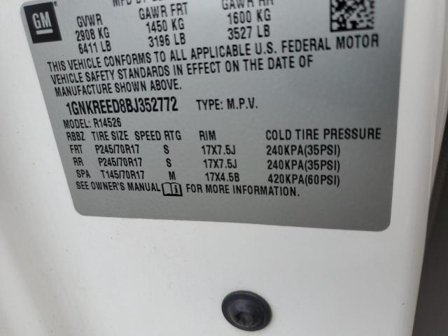 2011 CHEVROLET TRAVERSE L #3290277239