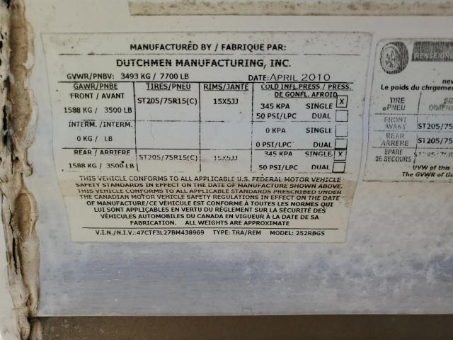 2011 UNK TRAILER #3285102383