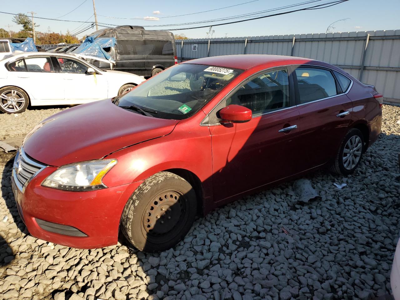 Lot #3293362431 2014 NISSAN SENTRA S