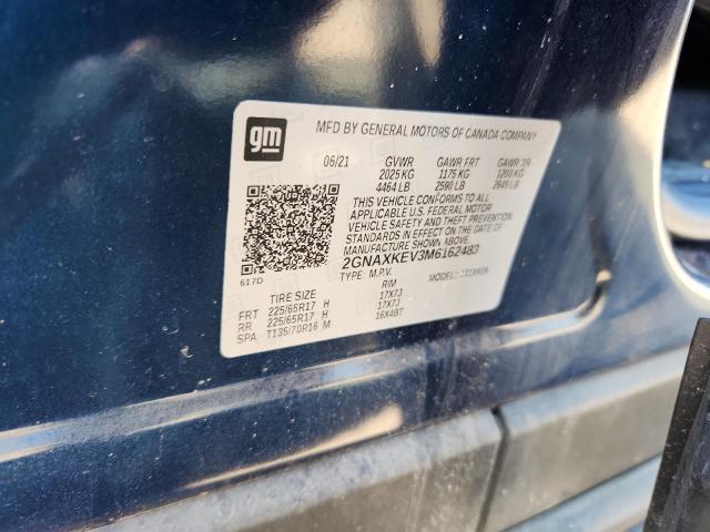 2021 CHEVROLET EQUINOX LT #3286650292