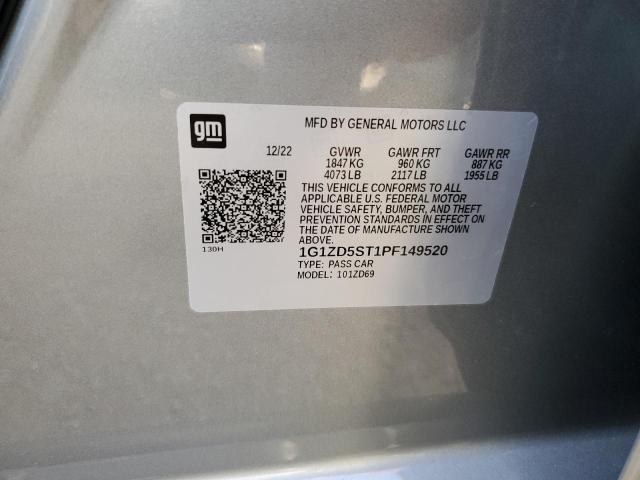 2023 CHEVROLET MALIBU LT #3293451416