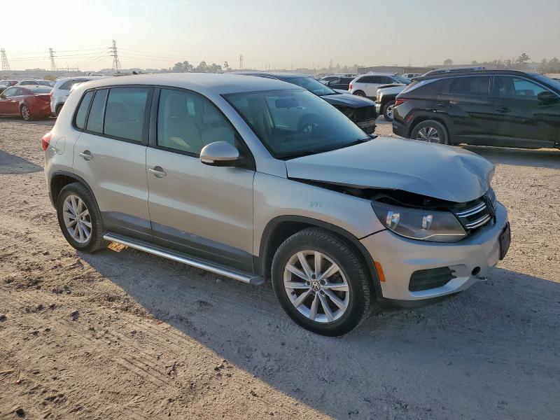2014 VOLKSWAGEN TIGUAN S - WVGBV3AX4EW555587