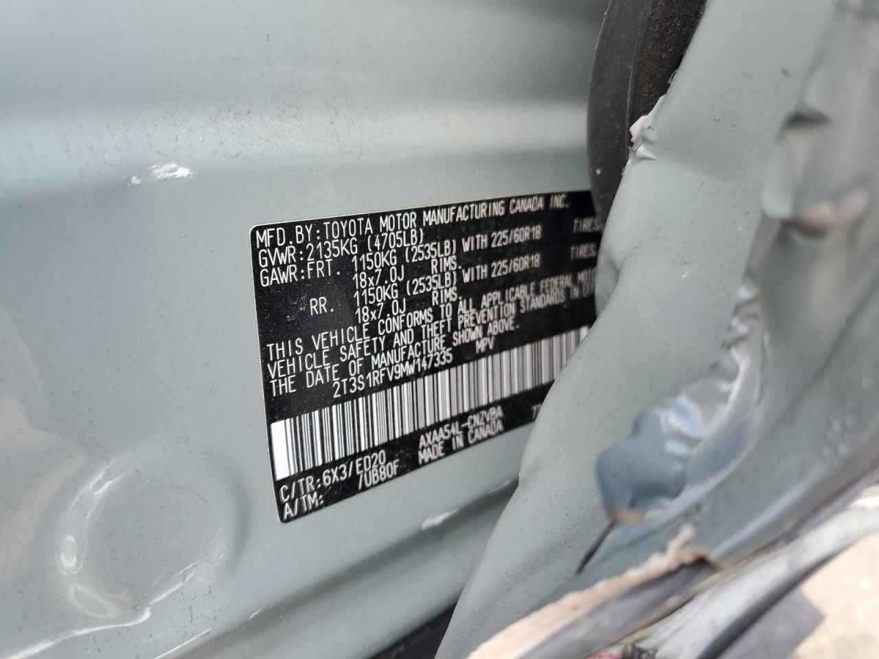 TOYOTA RAV4 TRD OFF ROAD