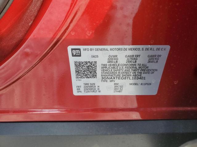 2026 CHEVROLET EQUINOX RS - 3GNAXTEG8TL103401