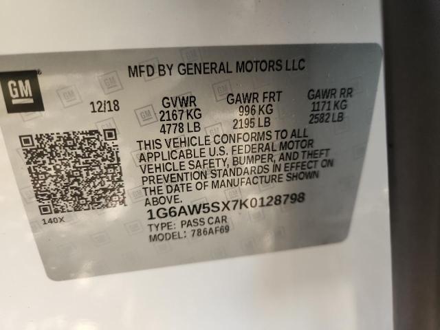 2019 CADILLAC CTS #3286675321