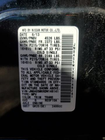 2013 NISSAN ROGUE S - JN8AS5MVXDW146141