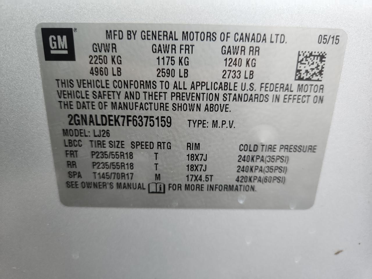 CHEVROLET EQUINOX LTZ