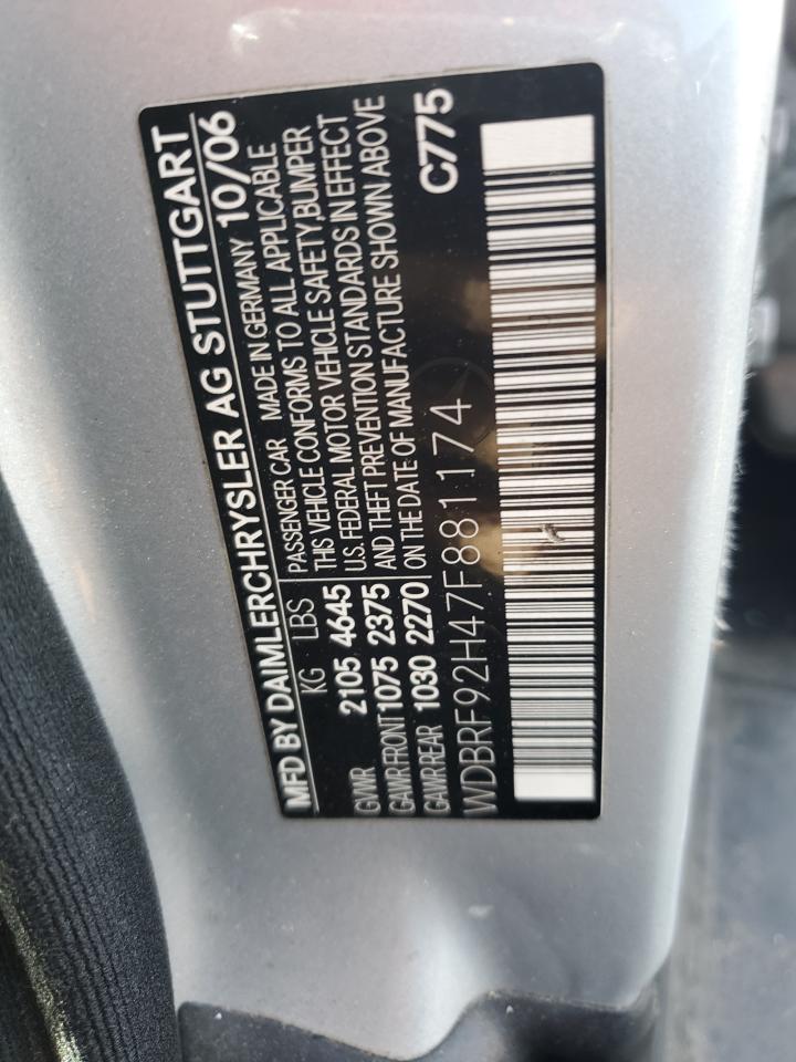 Lot #3265804255 2007 MERCEDES-BENZ C 280 4MAT