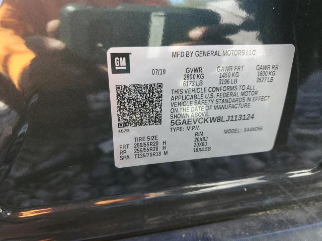 2020 BUICK ENCLAVE AV 5GAEVCKW8LJ113124