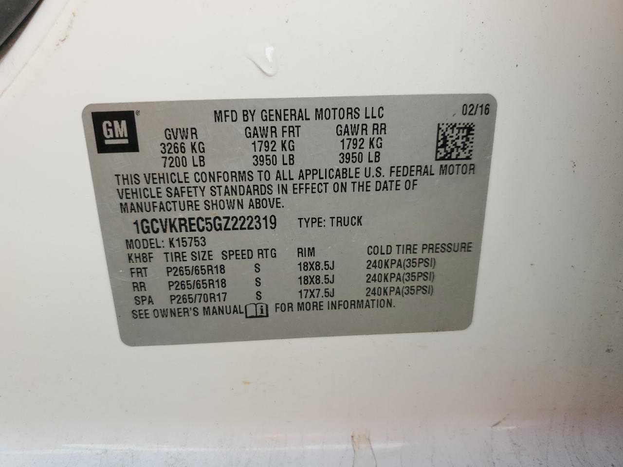 CHEVROLET SILVERADO K1500 LT