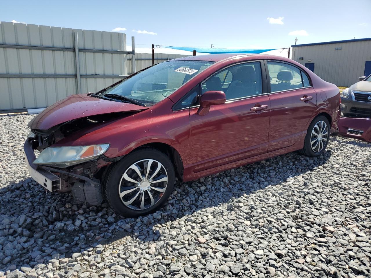 Lot #3301858996 2009 HONDA CIVIC LX