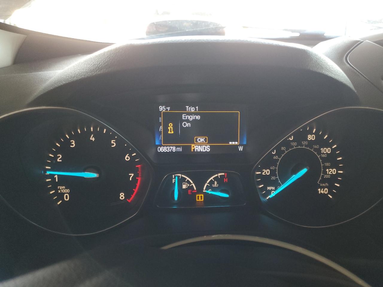 Lot #3317060009 2017 FORD ESCAPE S