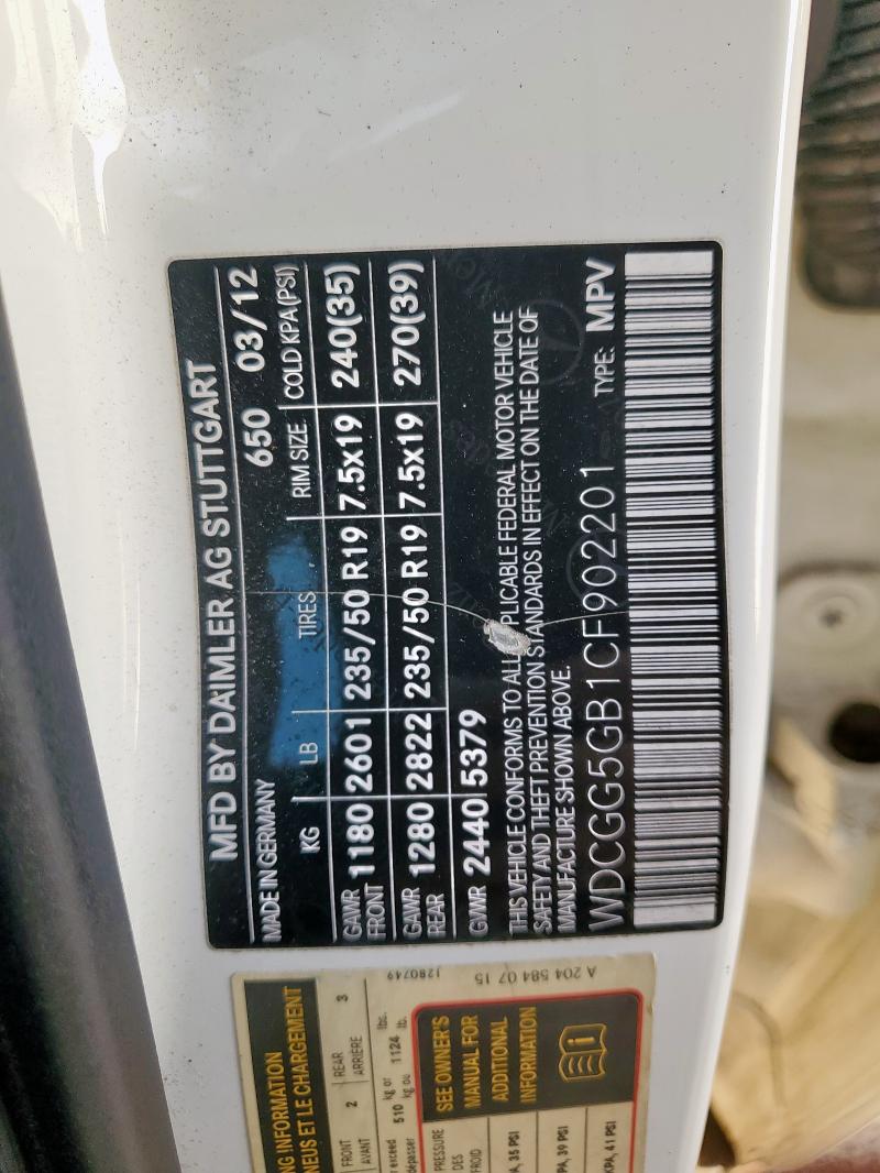 2012 MERCEDES-BENZ GLK 350 #3287503000