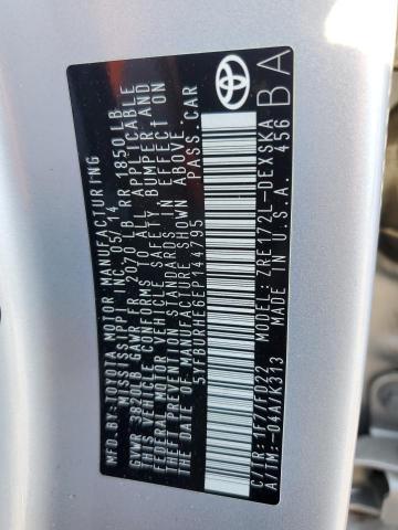 2014 TOYOTA COROLLA L - 5YFBURHE6EP144795