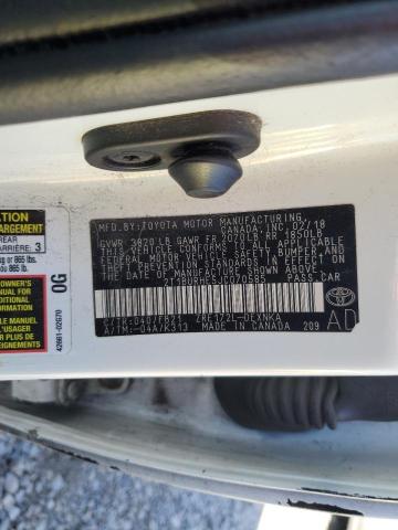 2018 TOYOTA COROLLA L #3262279976